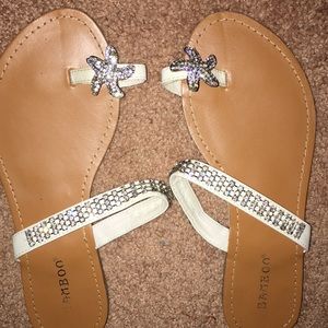 Rhinestone Starfish Sandals